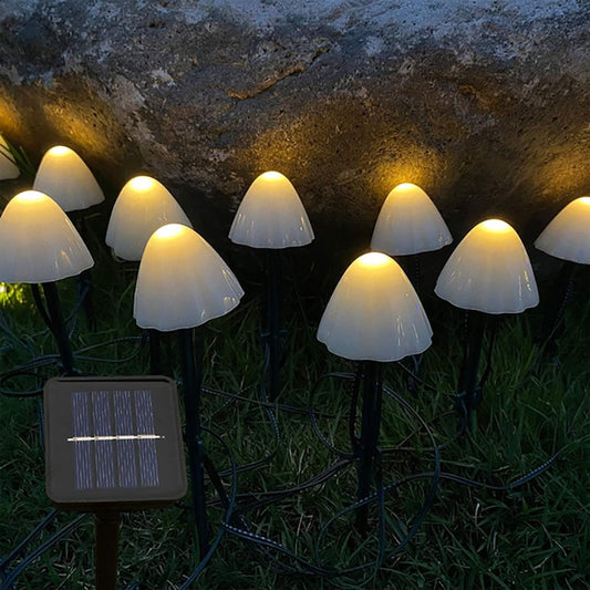 Solar Mushroom Garden Lights